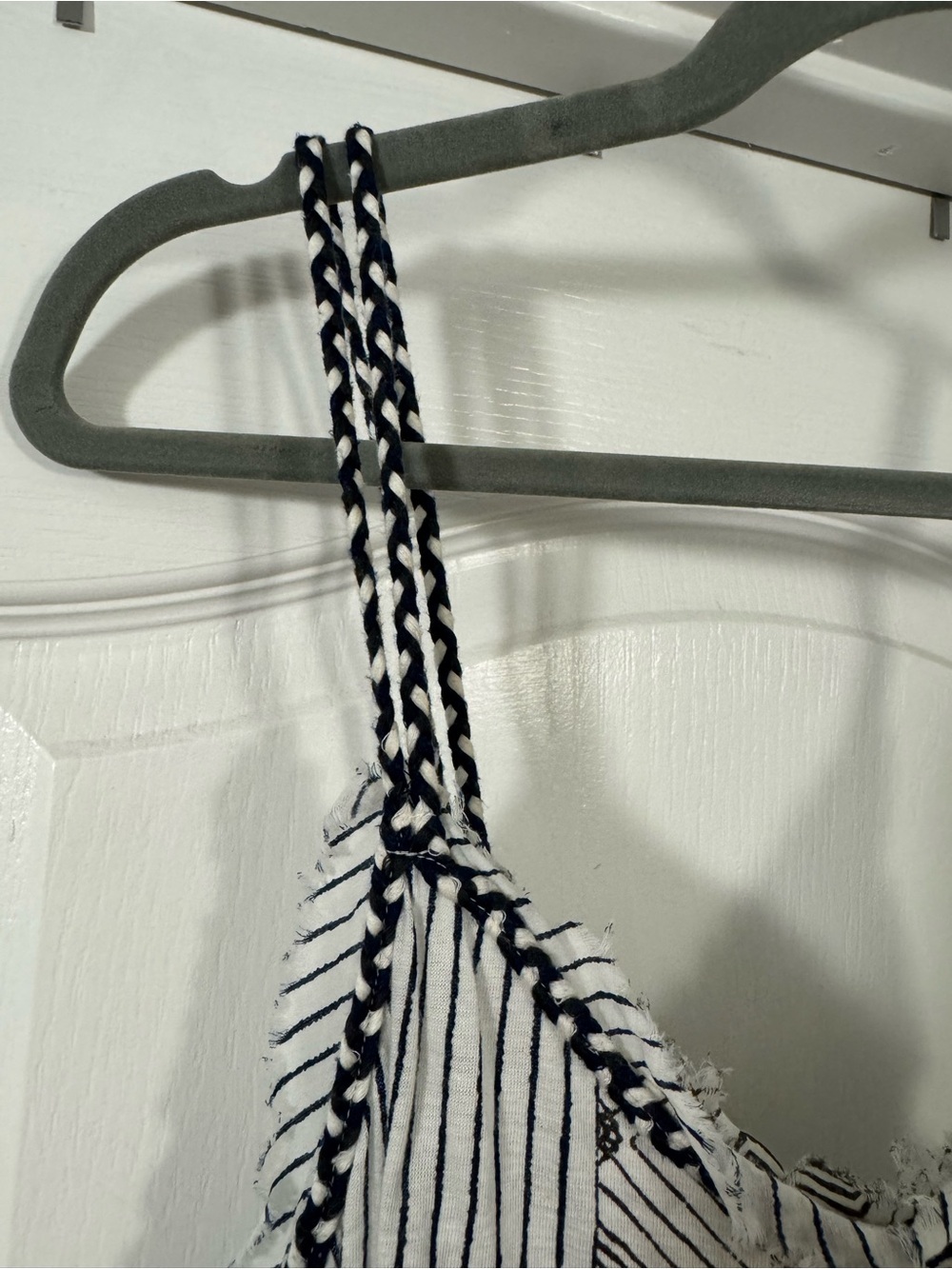 Lucky Brand Navy & White Striped Tank - Picture 2 of 9